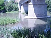 Arranjant pescant a Sota el Pont de la Gleva el Juny de 2007