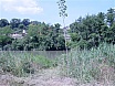 Arranjant pescant a Sota el Pont de la Gleva el Juny de 2007